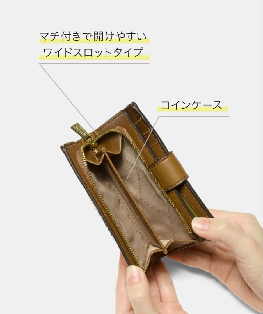 ★未使用★MICHEAL KORS 二つ折り財布