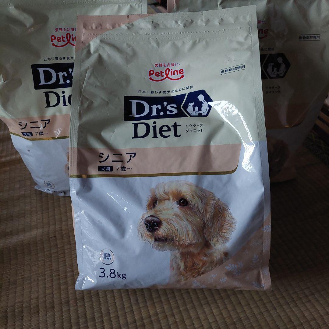 Pet Line Dr's Diet シニア 3.8kg　３袋　値下げしました