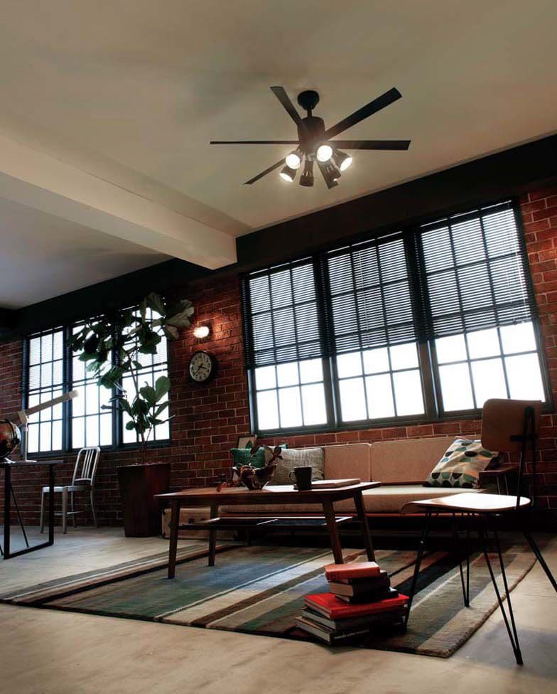 WF 249 チャコールグレー シーリングファン