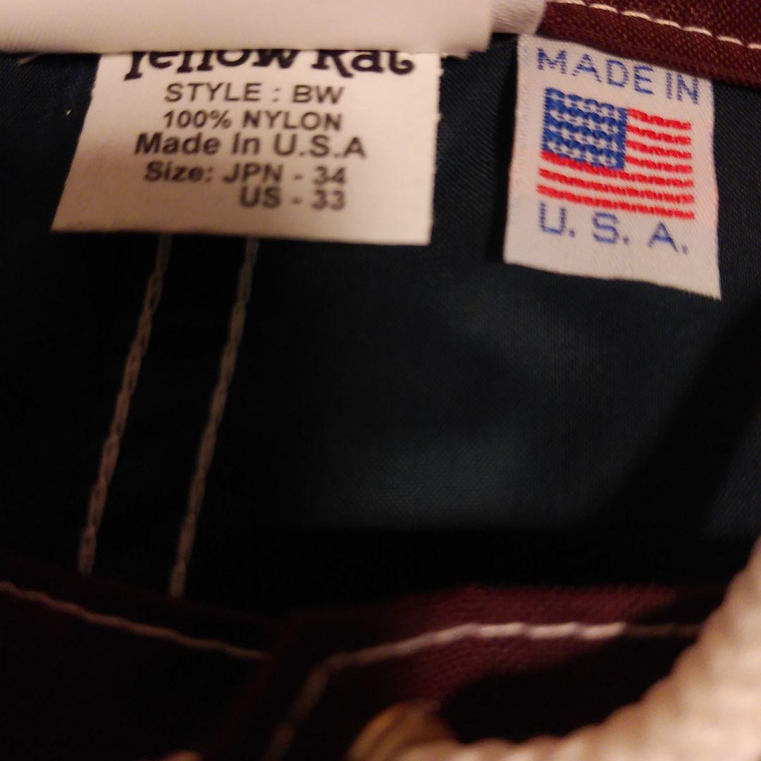 【新品未使用】イエローラット　サーフショートパンツ　スイムパンツ　アメリカ製34
