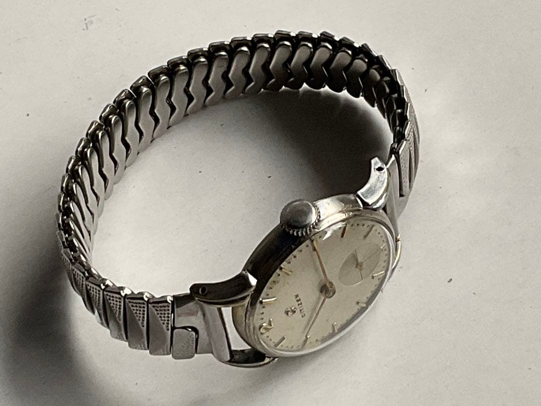 ★Citizenマニア御用達❣️Cマークcitizenスモセコ最終型❣️貴重ブレス付