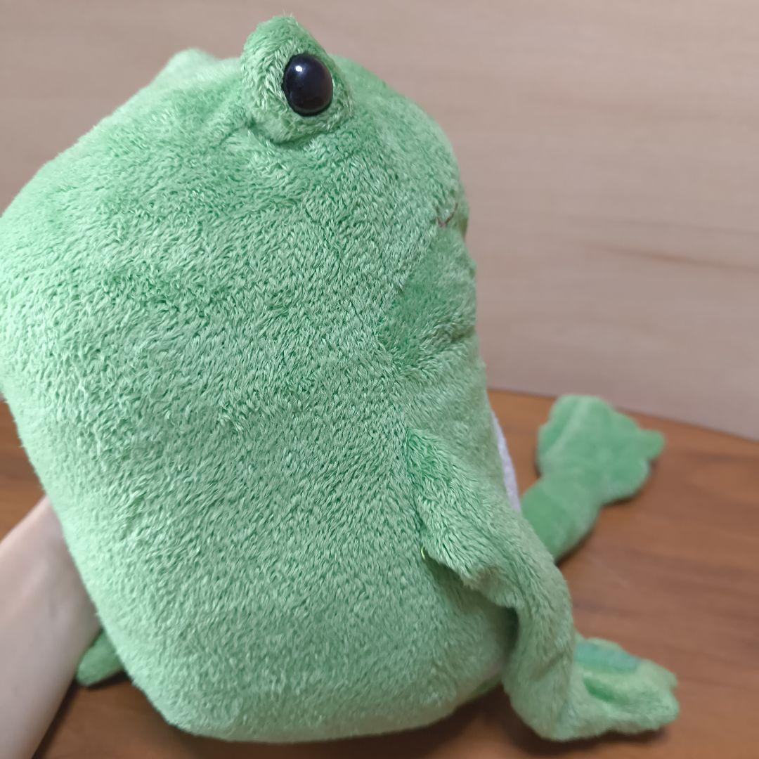 シナダ　ぬいぐるみ　カエル　レトロ　招福かえる　shinada