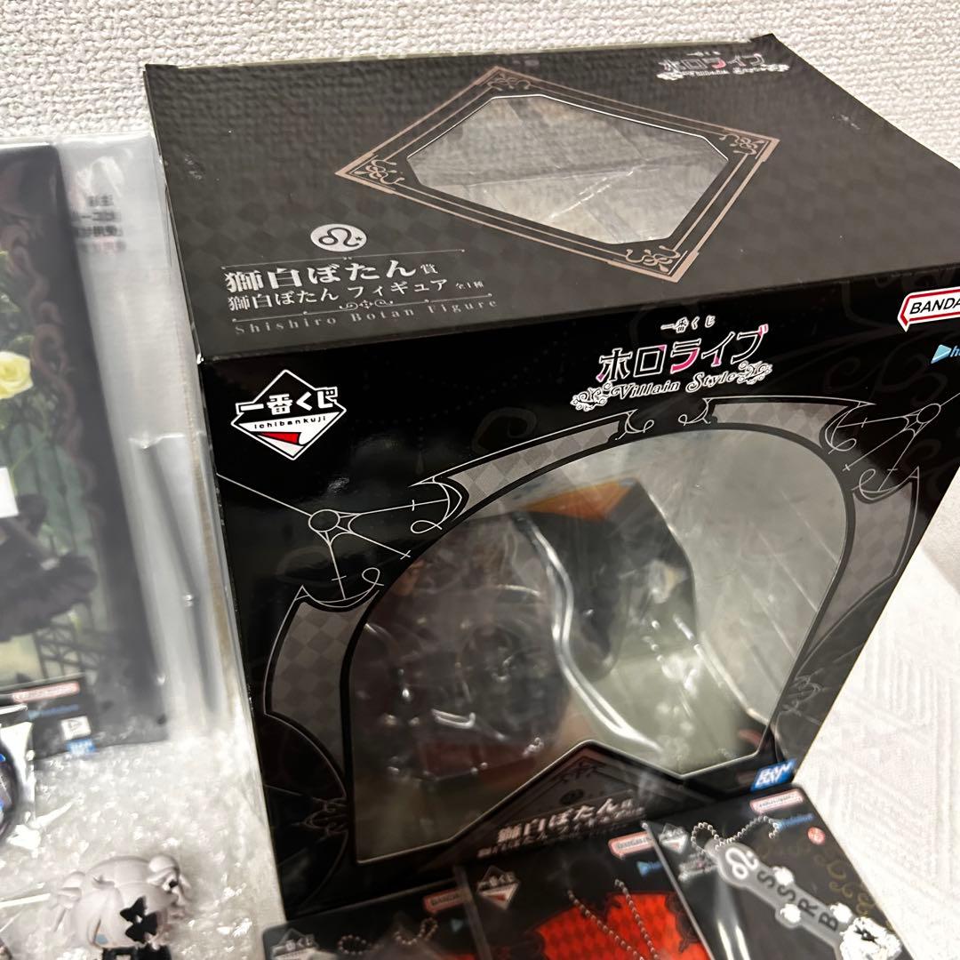 筆*ー様 一番くじ ホロライブ villain style 獅白ぼたん フィギュ