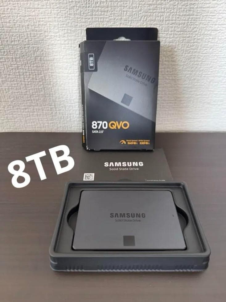 Samsung 870 QVO 内蔵型SSD 8TB
