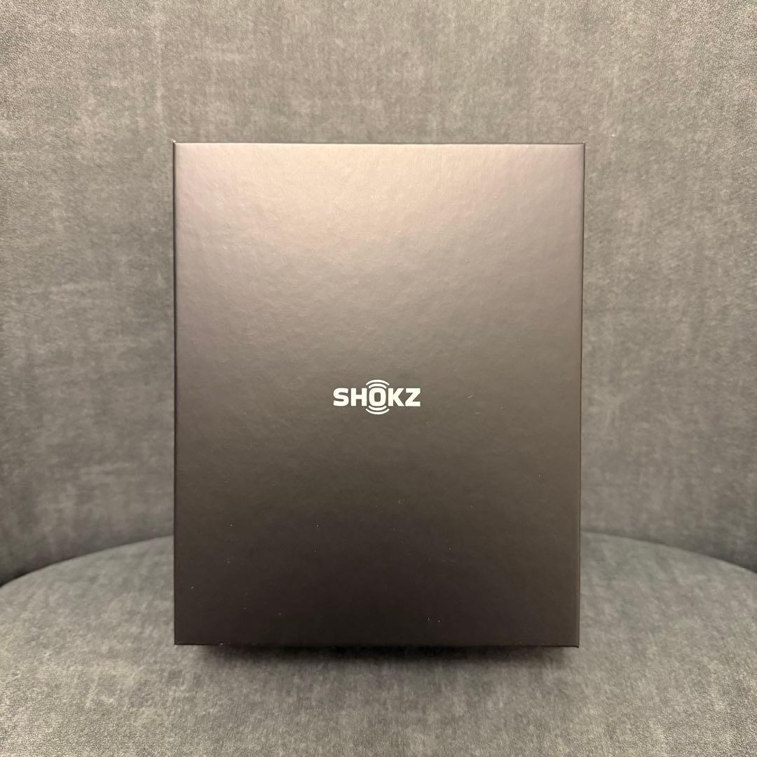 ✨付属品完備✨【SHOKZ】OPENCOMM 2 骨伝導ヘッドセット ブラック