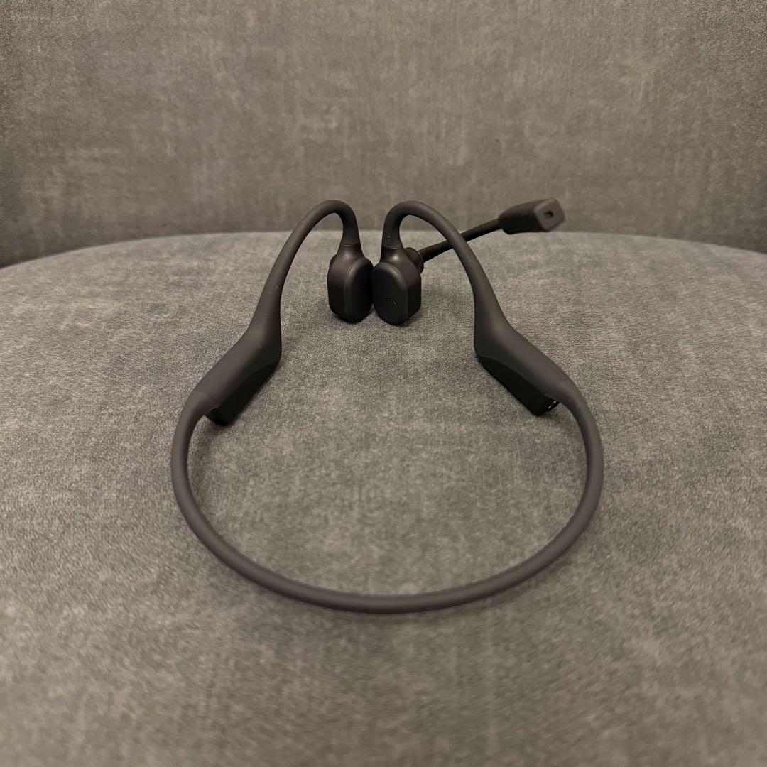 ✨付属品完備✨【SHOKZ】OPENCOMM 2 骨伝導ヘッドセット ブラック