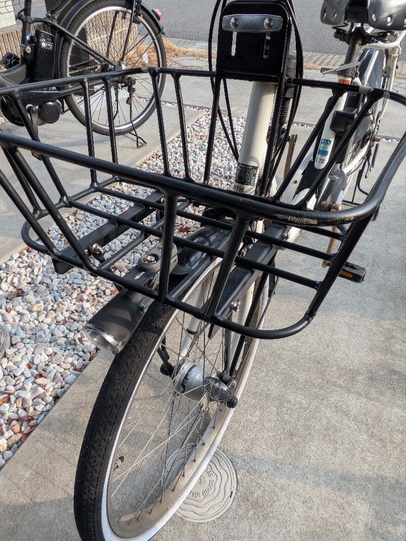 電動アシスト自転車 ホワイト