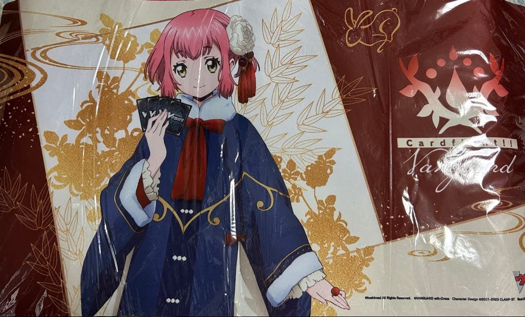 ヴァンガード プレイマット　羽根山ウララ　ブースタートライアル