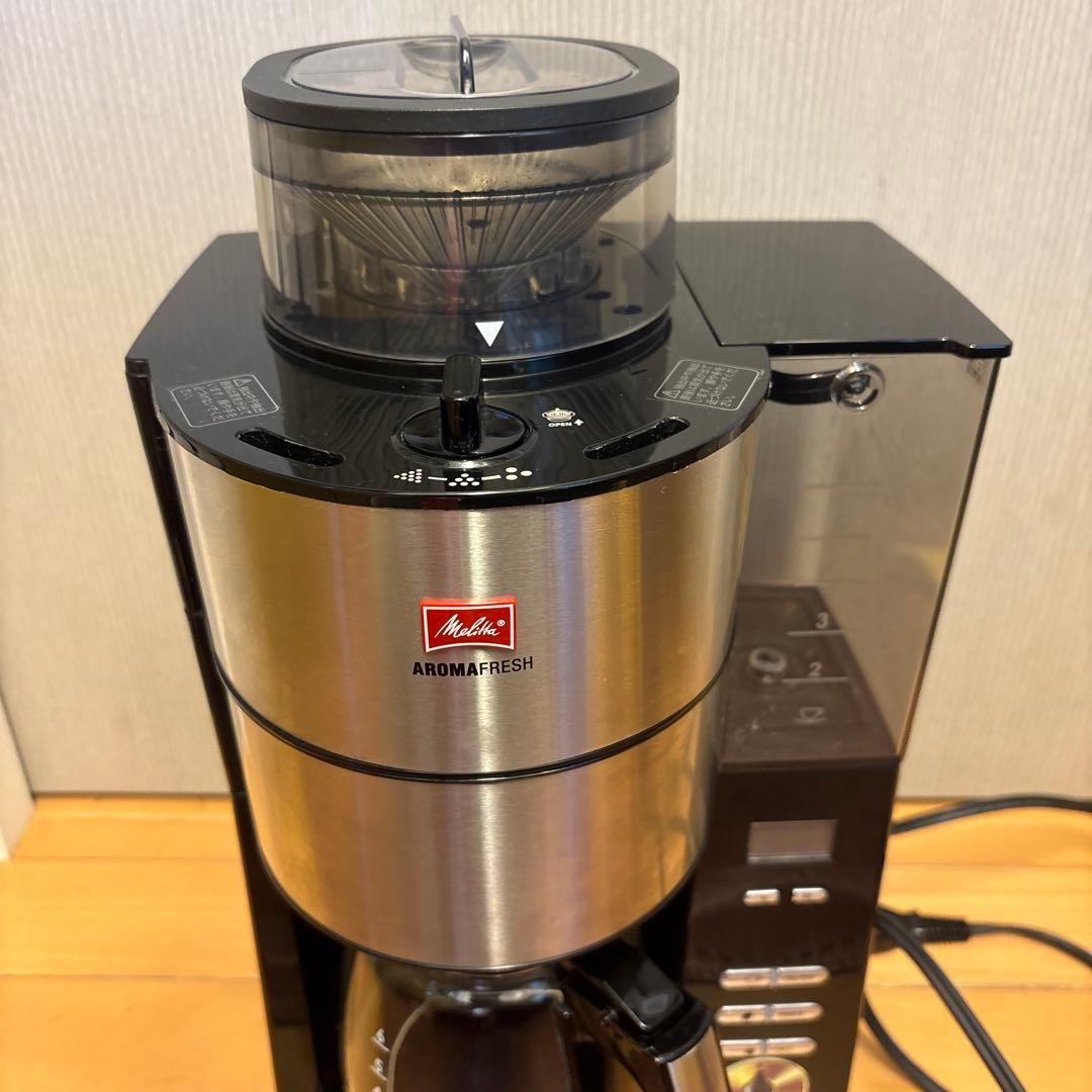 メリタ アロマフレッシュ コーヒーメーカー 6杯用 AFG622-1B 中古