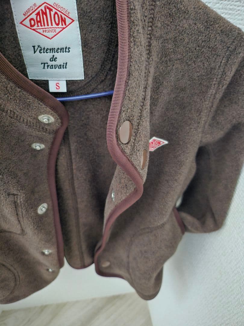 【美品】danton フリース　キッズ　アウター　Sサイズ　95サイズ