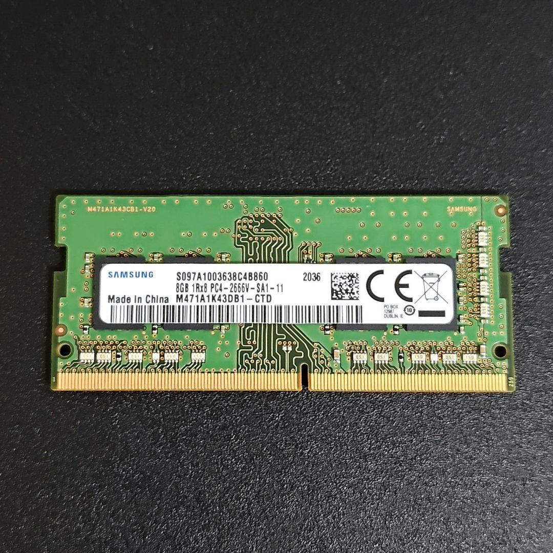 DDR4-2666 16GB NVMeSSD 256GB セット