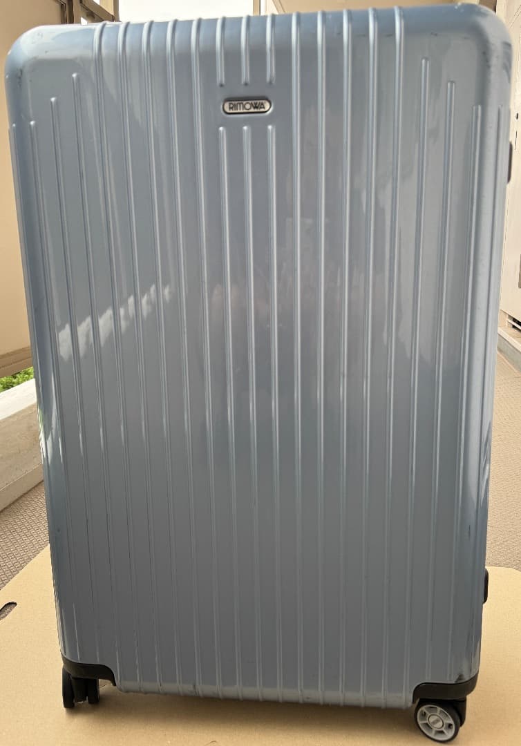 【良品・軽量】RIMOWA リモワ サルサエアー 80L アイスブルー 4輪