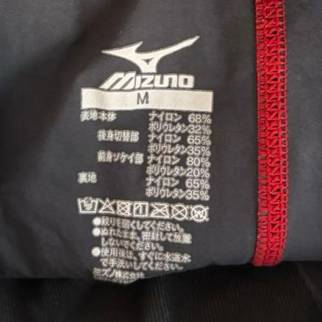 Mizuno 【GX・SONIC・6】競泳用試合水着 レッド/ブラック