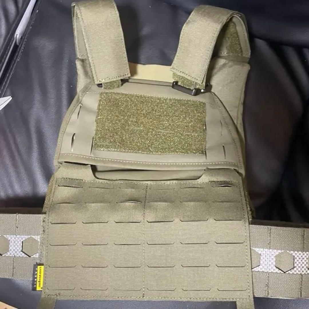 実物生地　ENERSON製　FCPC V5 プレートキャリア RG