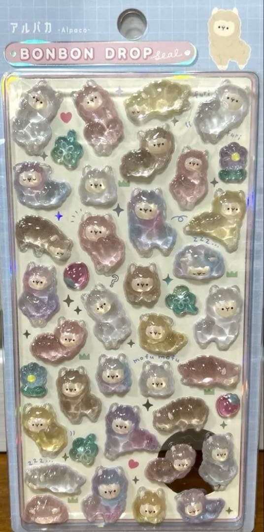 【新品.未開封】オリジナルボンボンドロップシール9枚セット