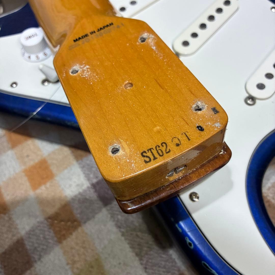 レア！Fender Japan st62-QT ストラトキャスターカスタム品