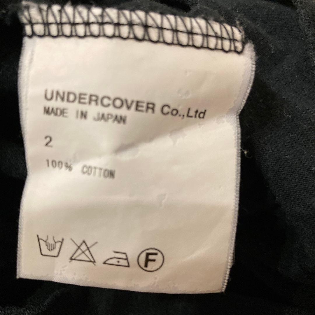 UNDERCOVER COMME des GARCONS ブラック　Tシャツ