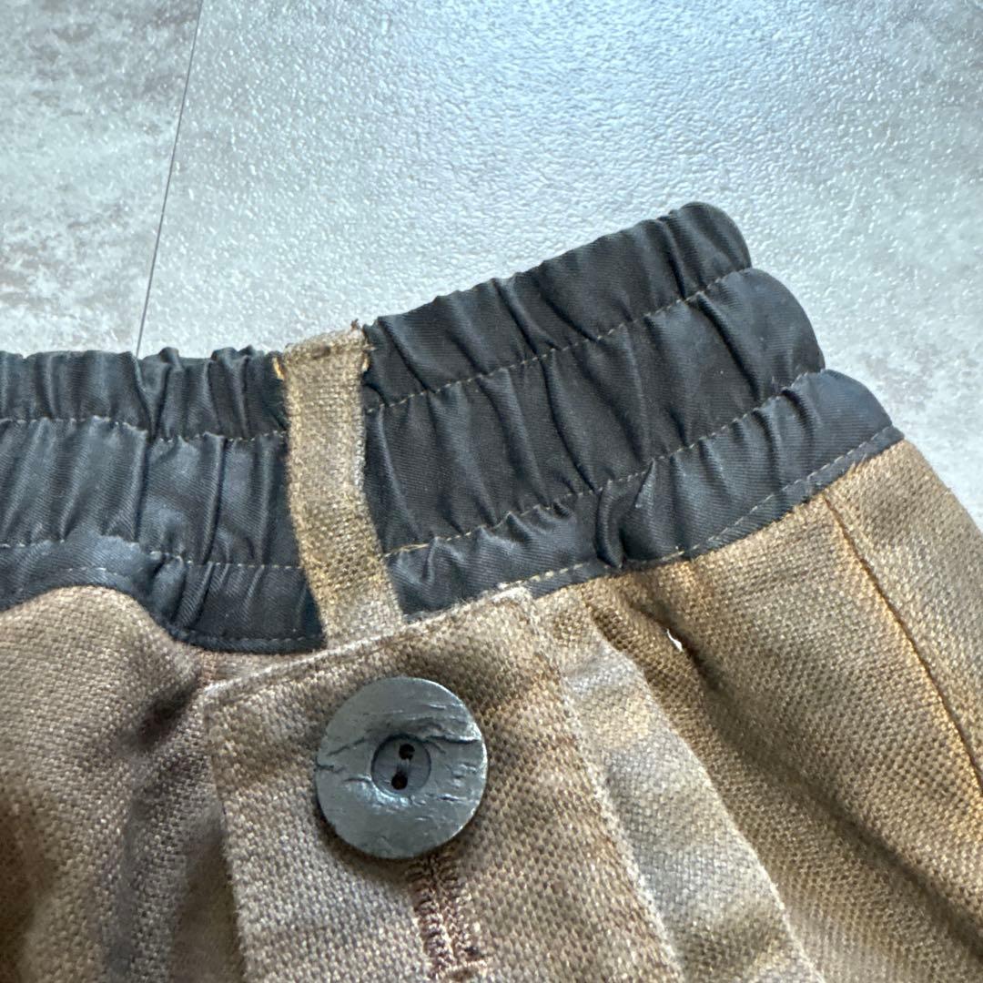 ち*う様 Persimmon-Dyed Suspenders Jodhur,s/