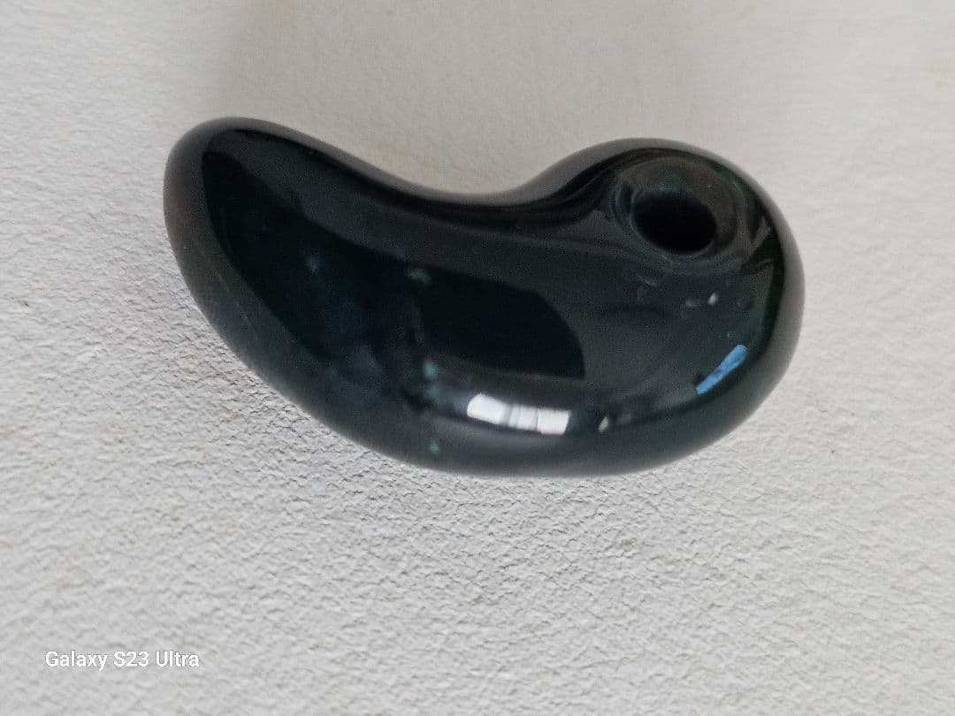 出雲瑪瑙　碧玉勾玉２６mm　伝統工芸士作品 碧玉証明書付き