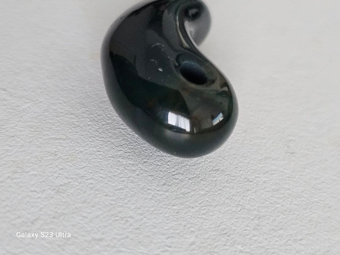 出雲瑪瑙　碧玉勾玉２６mm　伝統工芸士作品 碧玉証明書付き