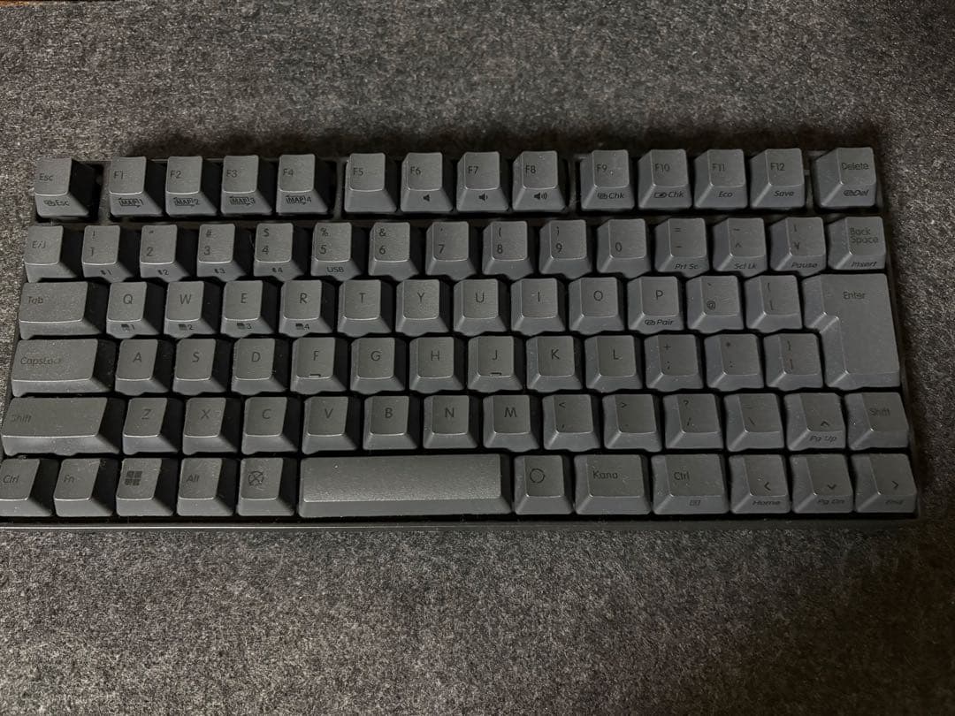 REALFORCE RC1キーボード日本語配列45gダークグレー キーボード