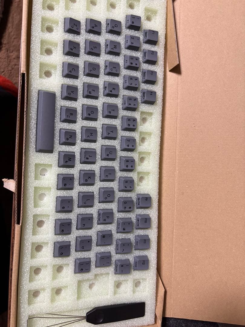 REALFORCE RC1キーボード日本語配列45gダークグレー キーボード