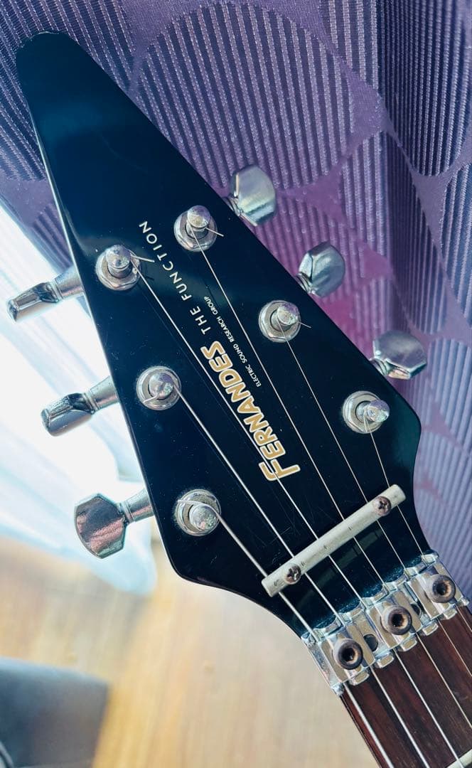 FERNANDES THE FUNCTION フライングVタイプ