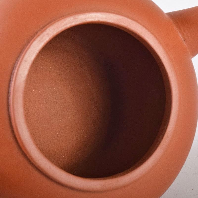 中国　中国宣興銘　紫砂　朱泥　急須　茶壷　V　R8233