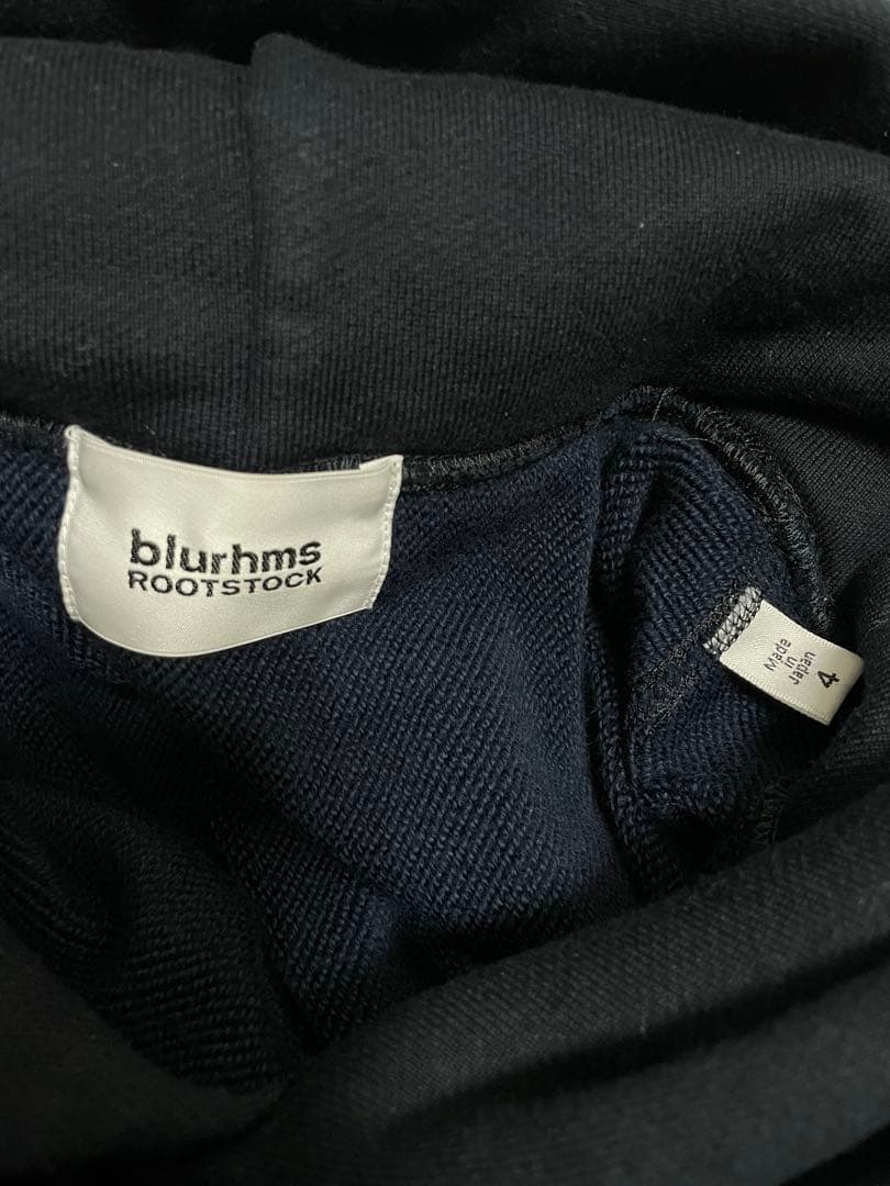 blurhms ROOTSTOCK スウェットパーカー ブラームスルーツストック