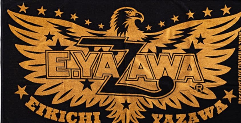 矢沢永吉　ジャガードスペシャルビーチタオル(ロゴ)イーグル