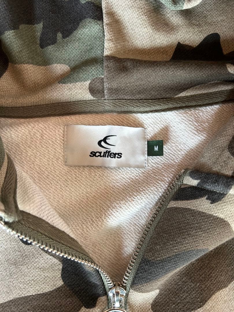 Scuffers camo スカッファー　迷彩　パーカー　Mサイズ