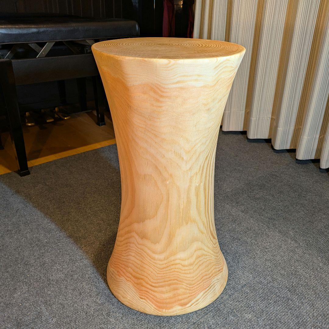 ヤムチャ　　　姫小松　天然木　丸太　椅子　スツール　テーブル　高さ約51㎝