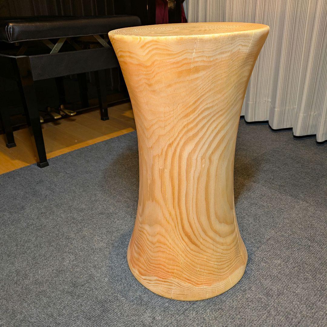 ヤムチャ　　　姫小松　天然木　丸太　椅子　スツール　テーブル　高さ約51㎝