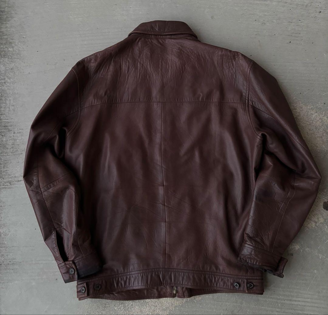 希少 Sサイズ ラルフローレン ポニー刺繍 レザージャケット スイングトップ