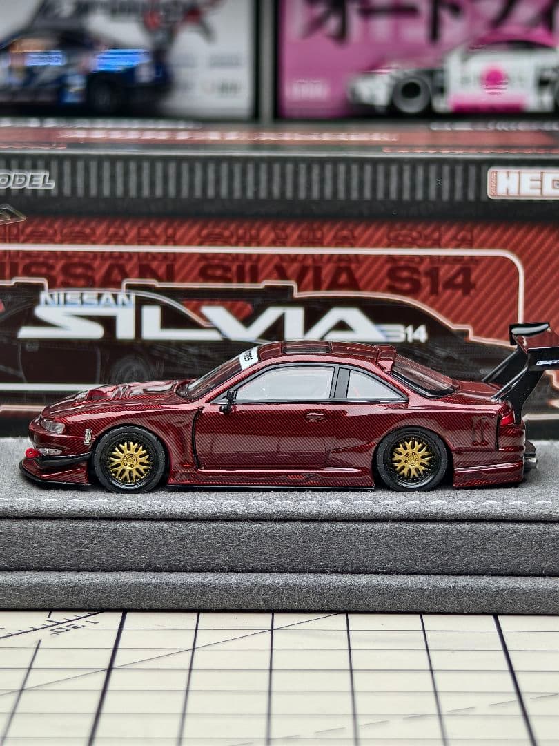 Mortal Model 1/64 Silvia S14 杭州HEC展会限定