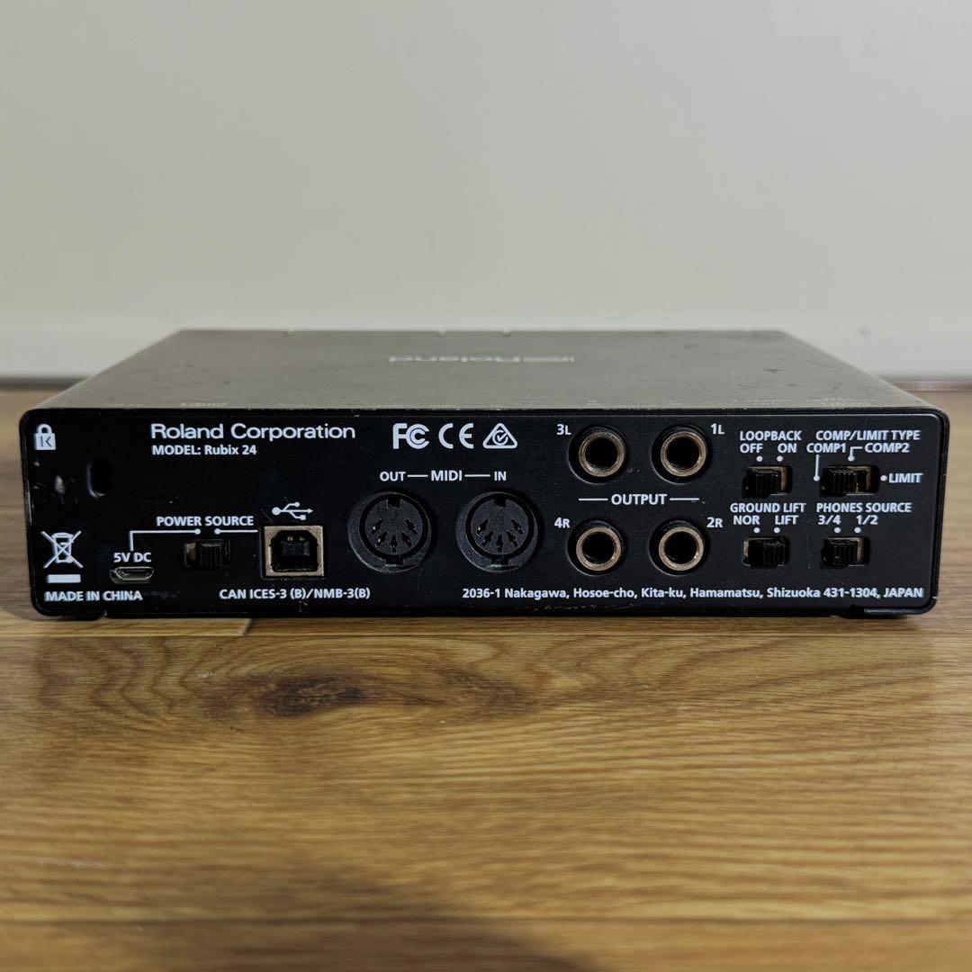 DTM・DAW Roland Rubix24 USB Audio Interface