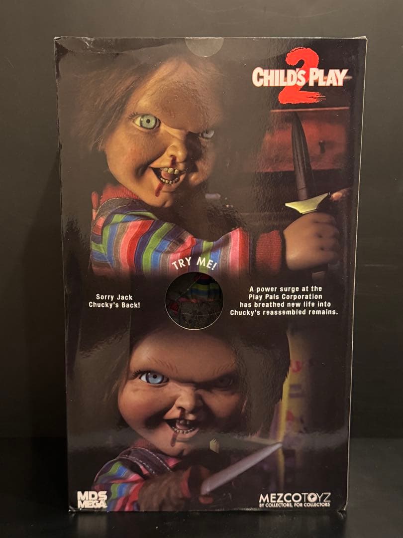 ★訳あり★ チャッキー　フィギュア　等身大　高さ約38cm　チャイルドプレイ