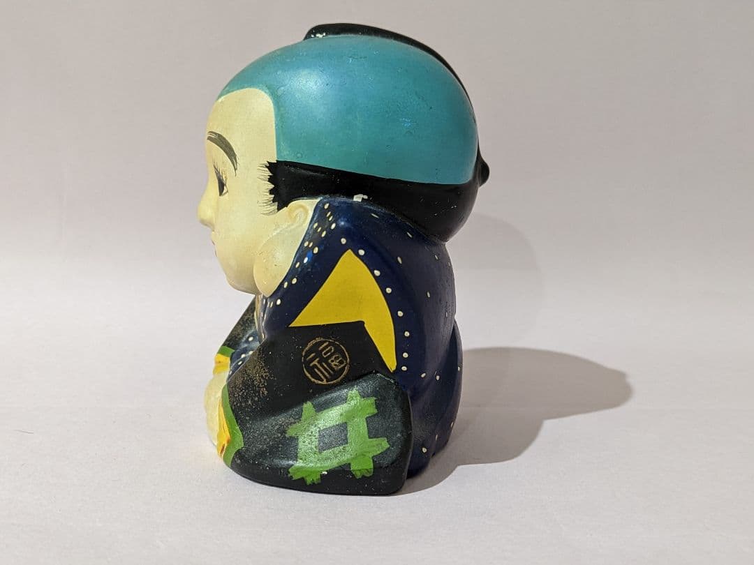 幸運を招く【福助】人形　 置物　昭和レトロ