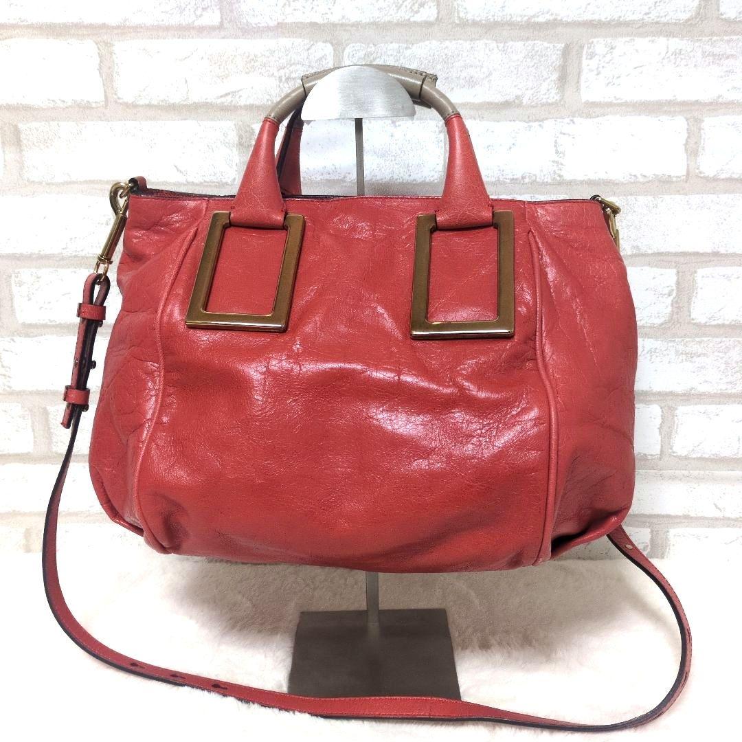 クロエ　エテル 2way ハンドバッグ Chloé レザー ショルダーバッグ