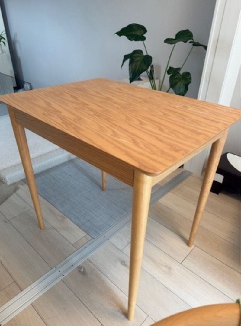 最終値下げNOCE ダイニングテーブル BF6127R オーク 80×60cm