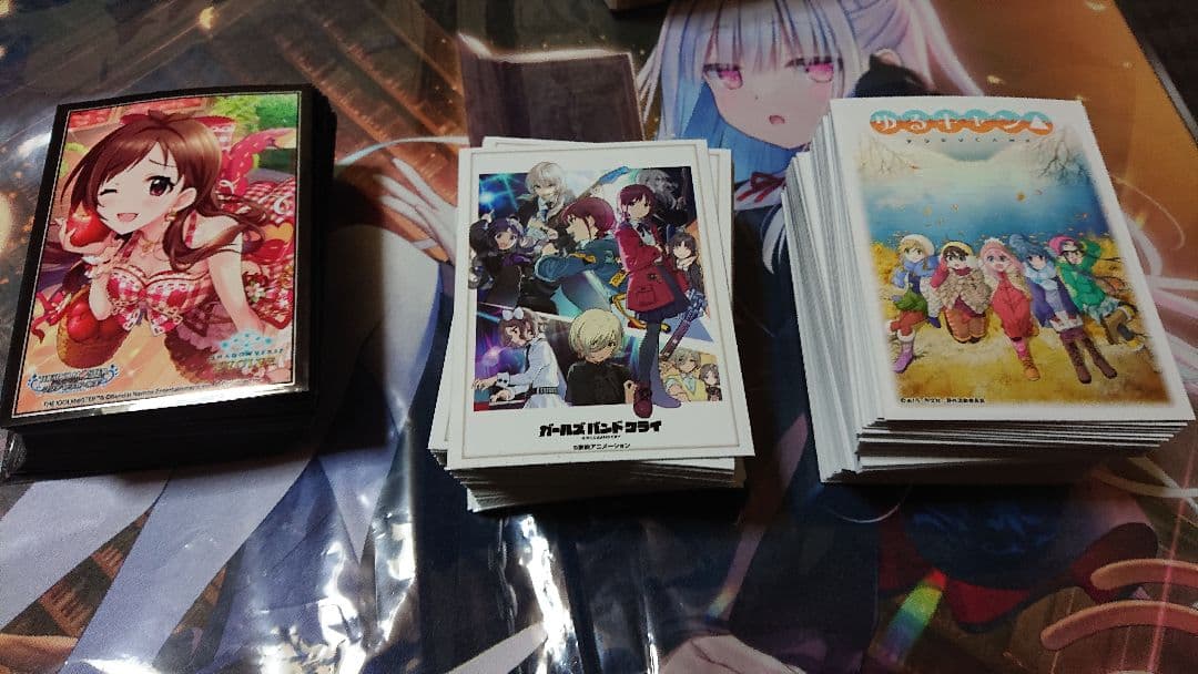 ヴァイス デッキ 蓮 ゆるキャン ガルクラ 3つ プレイマット スリーブ付き