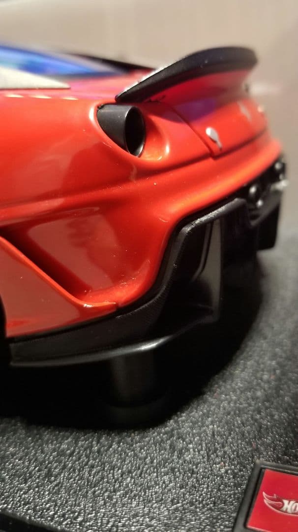 【レア美品】1/18 マテル フェラーリ 599XX 　ホットウィール