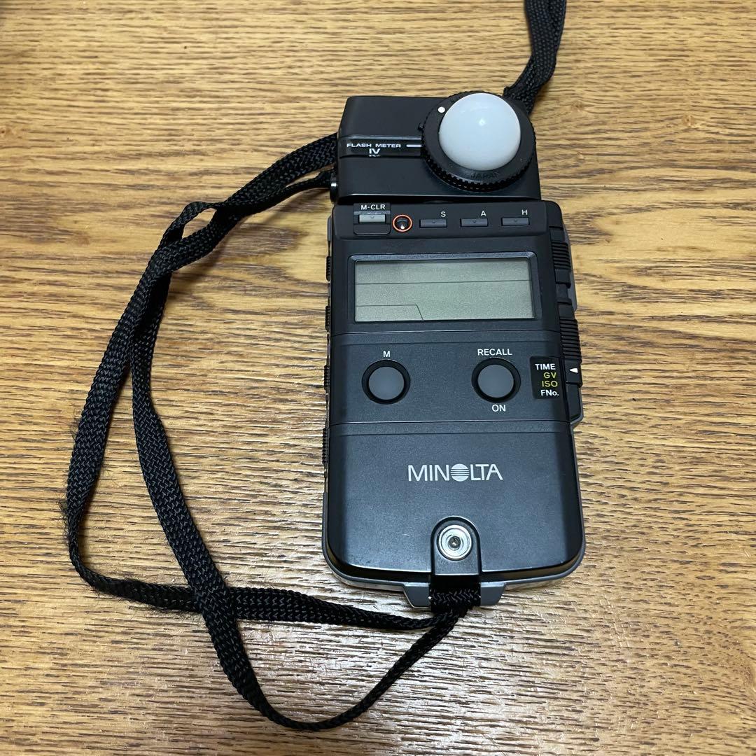 MINOLTA FLASH METER　Ⅳミノルタ フラッシュメーター4