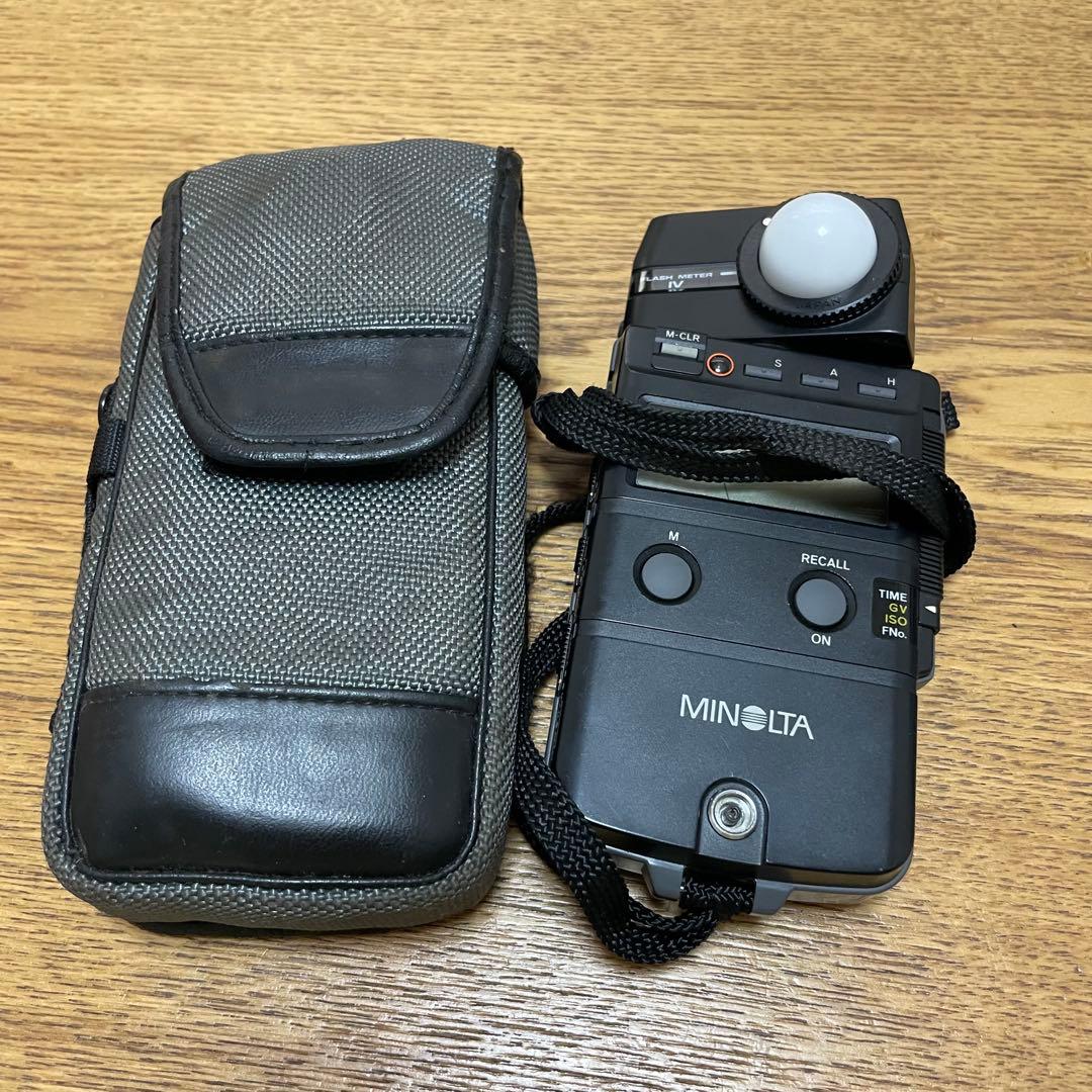 MINOLTA FLASH METER　Ⅳミノルタ フラッシュメーター4
