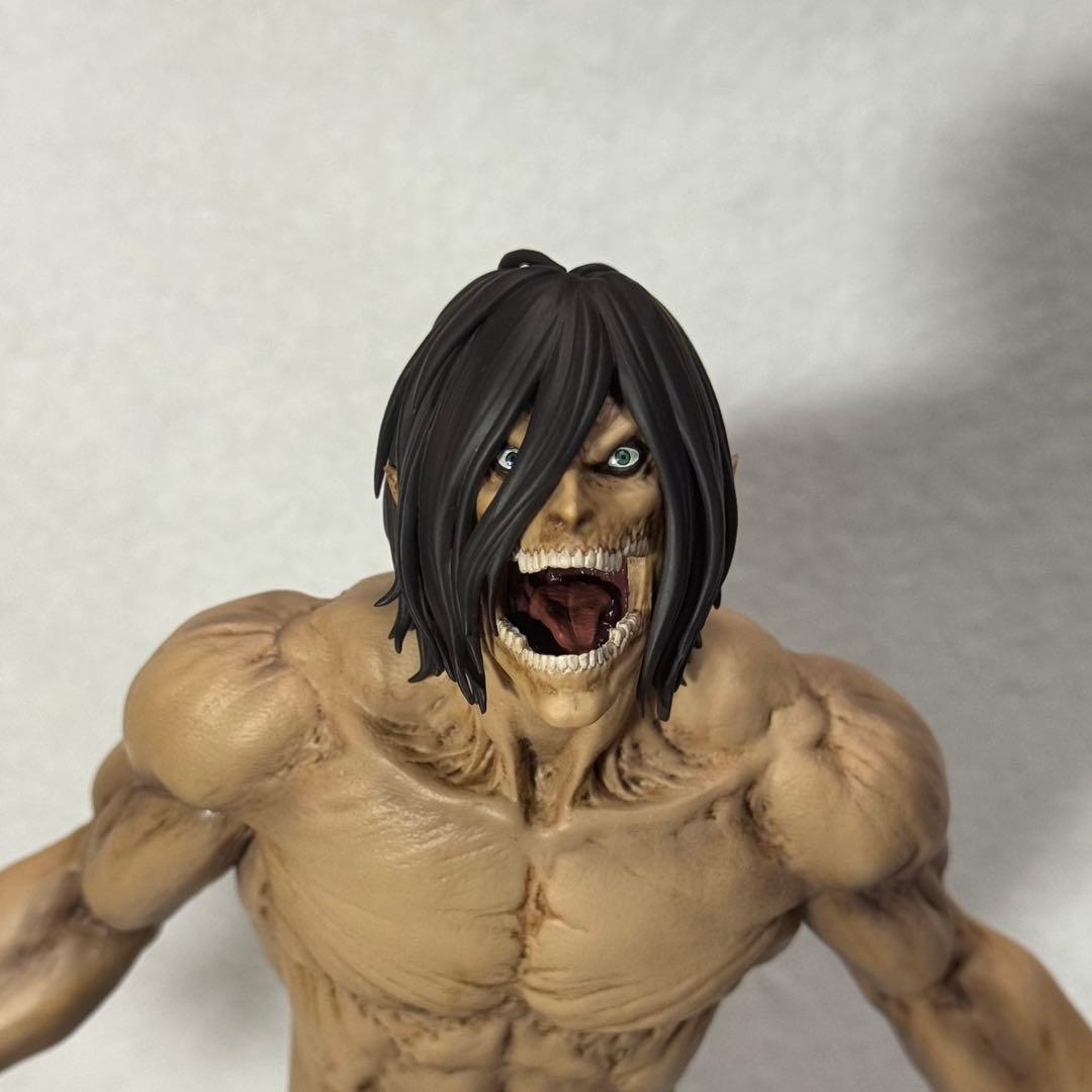 一番くじ 進撃の巨人 壁の外の世界 ラストワン賞 エレン （巨人） 開封品