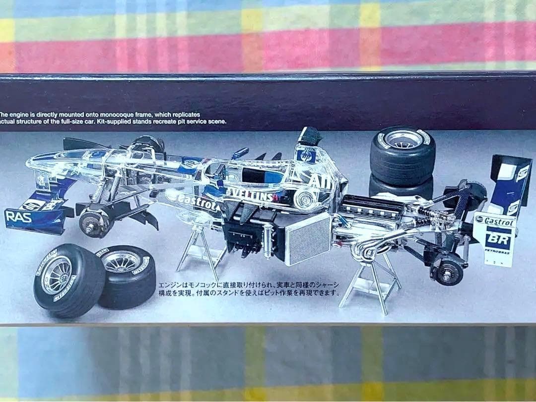 絶版 タミヤ 1/20 ウィリアムズBMW FW24 フルビュー カウル状態良好