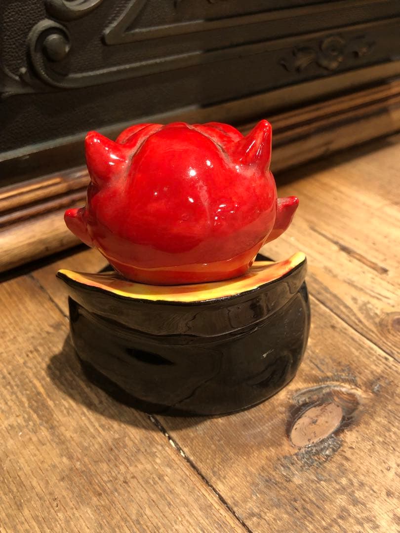 ビンテージ　デビル 悪魔　レッドデビル weirdo スカル　モンスター