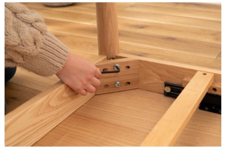 （送料込）東谷　エクステンションダイニングテーブル　品番：HOT-511