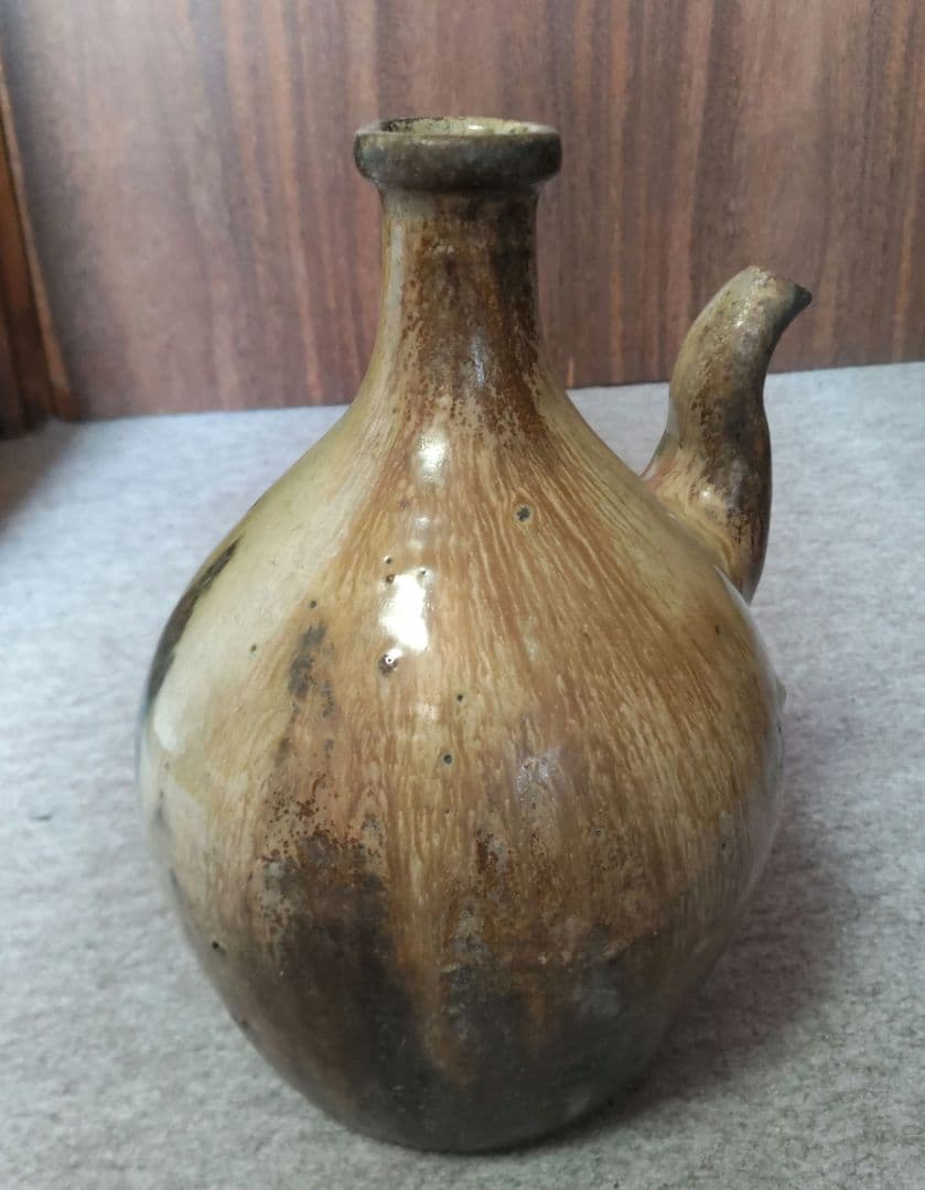 常滑焼水注徳利　丹波？　D461