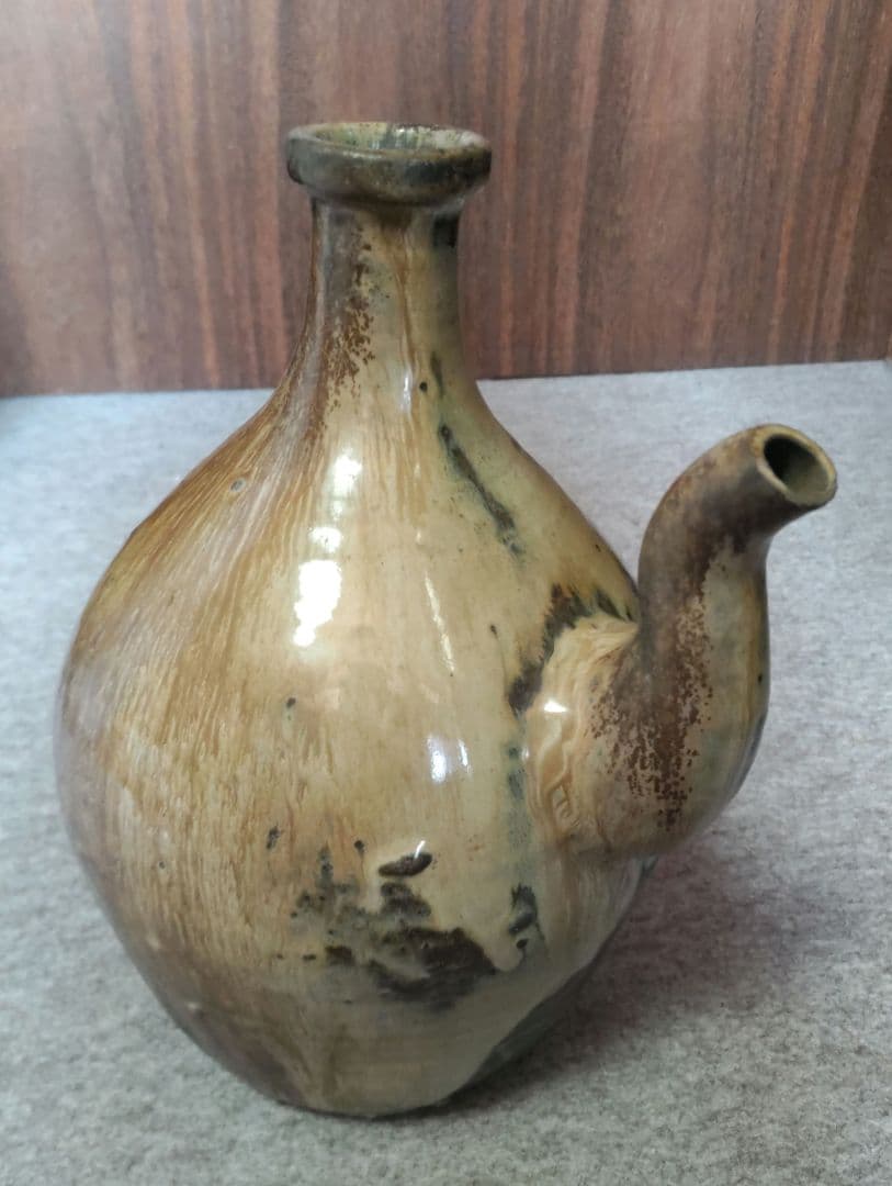 常滑焼水注徳利　丹波？　D461